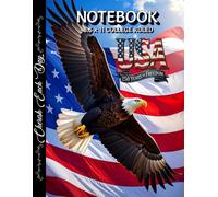 America 250th Celebration Notebook College Ruled 8.5" x 11" 120 Pages: Celebrate 250 years of history, heritage, and freedom with this beautifully designed Semiquincentennial Notebook