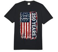 America 250th Independence Day 250 Anniversary USA Flag Comfort Colors Adult Heavyweight T-Shirt