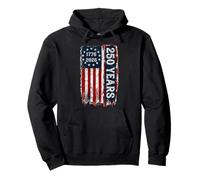 America 250th Independence Day 250 Anniversary USA Flag Sudadera con Capucha
