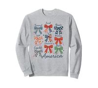 America Coquette Bow 4 Julio Camisa Verbos de la Biblia USA American Sudadera