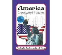 America Crossword Puzzles: Crossword Puzzles print about America, American inventors, American heroes & heroines and more | 6×9 inches, 120 pages | ... for Relaxation, Leisure, Vacations and more.
