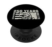 America Faith and Freedom 250 Years Since 1776 4th of July PopSockets PopGrip Adhesivo