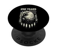 America Faith and Freedom 250 Years Since 1776 4th of July PopSockets PopGrip Adhesivo