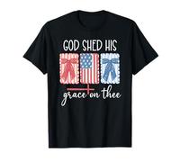 America God Shed His Grace on Thee God Shed His Grace on Me Camiseta