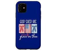 America God Shed His Grace on Thee God Shed His Grace on Me Carcasa para iPhone 11