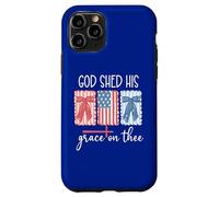 America God Shed His Grace on Thee God Shed His Grace on Me Carcasa para iPhone 11 Pro