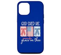 America God Shed His Grace on Thee God Shed His Grace on Me Carcasa para iPhone 12/12 Pro