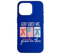 America God Shed His Grace on Thee God Shed His Grace on Me Carcasa para iPhone 16 Pro