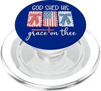America God Shed His Grace on Thee God Shed His Grace on Me PopSockets PopGrip para MagSafe