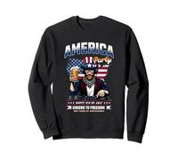 America Happy 250 Día de la Independencia del 4 de Julio Sudadera
