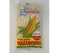 América- La Mazorca - Maiz Blanco para Mazamorra - 100% Producto Colombiano - 500 Gramos