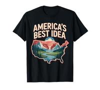 America National Parks Scenic Nature Hiking Adventure Camiseta