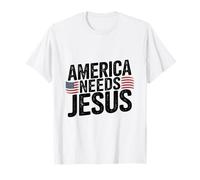 América Necesita A Jesús Cristianos Patriotas Camiseta