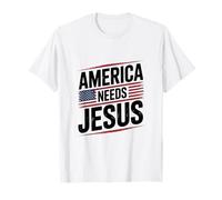 América Necesita Jesús Cristianos Patriotas Camiseta