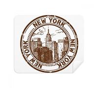 America New York Classic Country City - Juego de 2 gamuzas limpiadoras para pantallas de teléfono, gamuza de limpieza