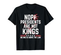 America Nope Presidents Are Not Kings Resist Camiseta