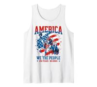 América Nosotros El Pueblo 250 Años Sin Reyes Democracia Libertad Camiseta sin Mangas