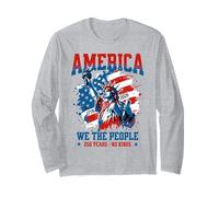 América Nosotros El Pueblo 250 Años Sin Reyes Democracia Libertad Manga Larga