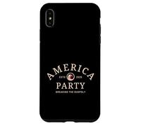 America Party New Political Party 2025 USA Mujeres Hombres Carcasa para iPhone XS Max