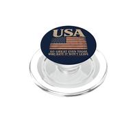 America, So Great Even Those Who Hate It Won’t Leave Humor PopSockets PopGrip para MagSafe
