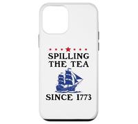 America Spilling The Tea Since 1773 American History Teacher Carcasa para iPhone 12 Mini