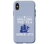 America Spilling The Tea Since 1773 American History Teacher Carcasa para iPhone X/XS