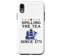 America Spilling The Tea Since 1773 American History Teacher Carcasa para iPhone XR