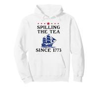 America Spilling The Tea Since 1773 American History Teacher Sudadera con Capucha