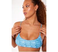 America Today Addy Cord Top Aop Sea Talla: S | Bikinis Outlet | Mujer