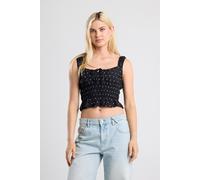 America Today Irina Black Talla: S | Camisetas de Tirantes Outlet | Mujer | Negro
