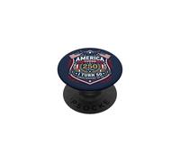 America Turns 250 I Turn 50 Since 50th Birthday Emblem PopSockets PopGrip Adhesivo