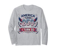 America Turns 250 I Turn 50 Since 50th Birthday Manga Larga