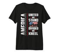America United We Stand Patriotic 4th of July Camiseta Premium