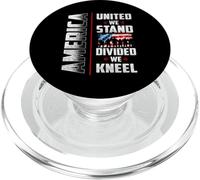 America United We Stand Patriotic 4th of July PopSockets PopGrip para MagSafe