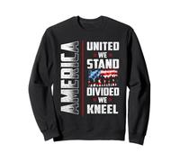 America United We Stand Patriotic 4th of July Sudadera