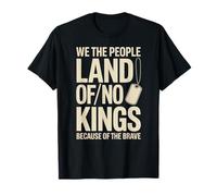 America Vintage No Kings Day por Culpa de los Valientes Camiseta