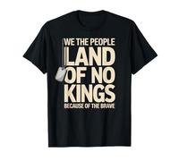 America Vintage No Kings Day por Culpa de los Valientes Camiseta