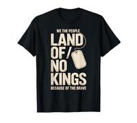 America Vintage No Kings Day por Culpa de los Valientes Camiseta