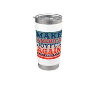 América vuelve a ser alegre, unidad patriótica, positividad Vaso térmico de acero inoxidable de doble pared