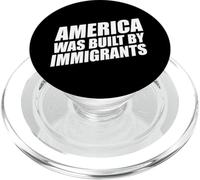 America Was Built by Immigrants PopSockets PopGrip para MagSafe