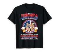 America We Love Dogs Chihuahua Dog and Beer 4th of July Camiseta