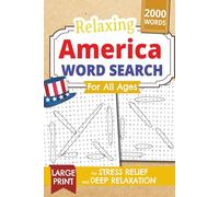 America Word Search Puzzle Book: 50 Puzzles × 40 Words Each - Easy-to-Read Patriotic Fun for People of All Ages
