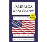 America Word Search Puzzle Book: Word Searches with Easy to Read Print about America, patriotism and more; 6x9 inches, 110 pages; 50+ puzzles; gift for vacation, holidays and free time