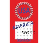 America word search USA word search: America word searh USA word search, America Word searches with easy to read print about America, |6x9 inches, 110 ... Gift for vacations, Holidays and free times.