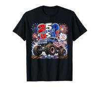 American 250 Year Monster Truck - Kids Color Graphic Camiseta