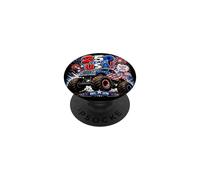 American 250 Year Monster Truck - Kids Color Graphic PopSockets PopGrip Adhesivo