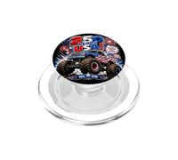 American 250 Year Monster Truck - Kids Color Graphic PopSockets PopGrip para MagSafe