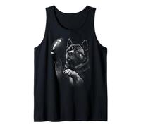 American Akita American Football Deportes Amante de los Perros Camiseta sin Mangas
