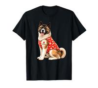 American Akita Dog Mom | Amo a mamá, Lindo Cachorro Camiseta