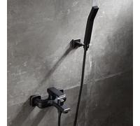 American All Copper Black - Juego de Ducha para bañera de hidromasaje con Estilo nórdico Retro - (Color: D)